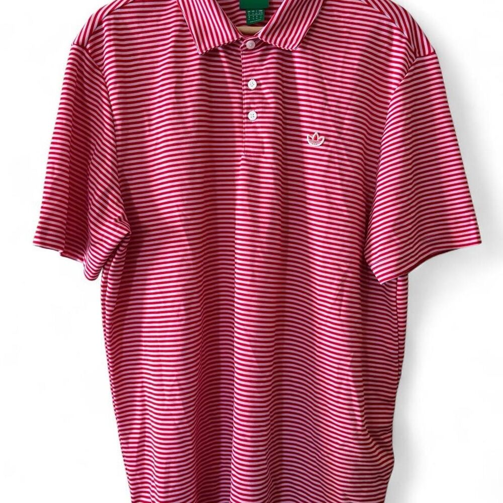 Adidas Originals Stripe Pique Polo Men's Size XL